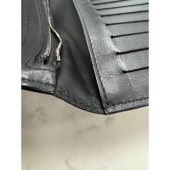 Louis Vuitton Black Long Epi Leather Brazza Wallet Authentic Designer Luxury - Picture 10 of 11